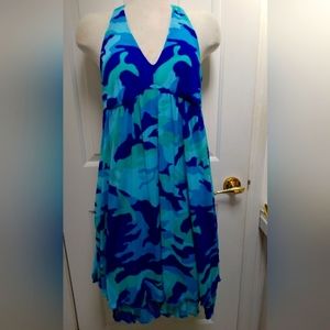 Pretty INC turquoise party dress